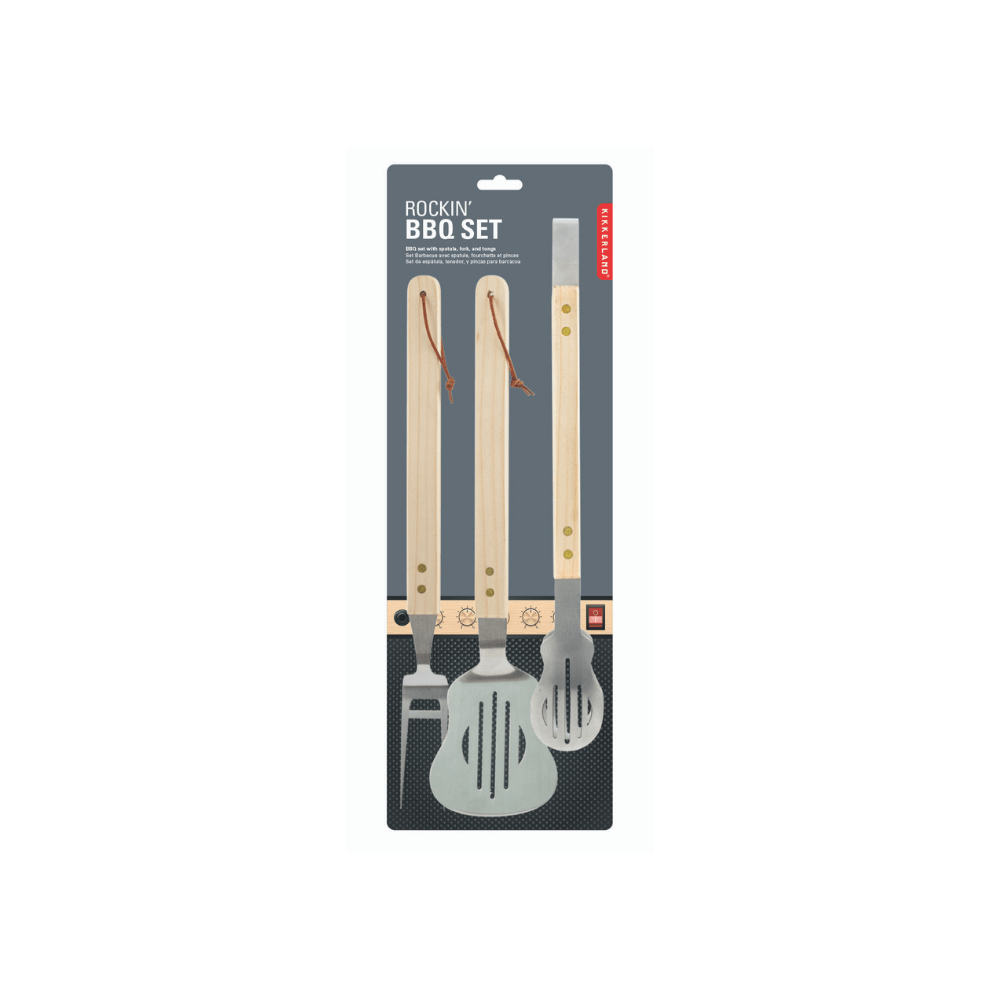 Kikkerland Novelty Guitar BBQ Set