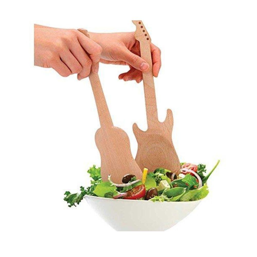 Kikkerland Kitchen & Bar Guitar Spoons Set Of 2