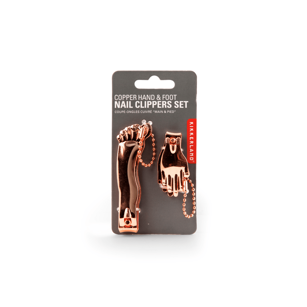 Kikkerland Novelty Hand & Foot Clipper Copper