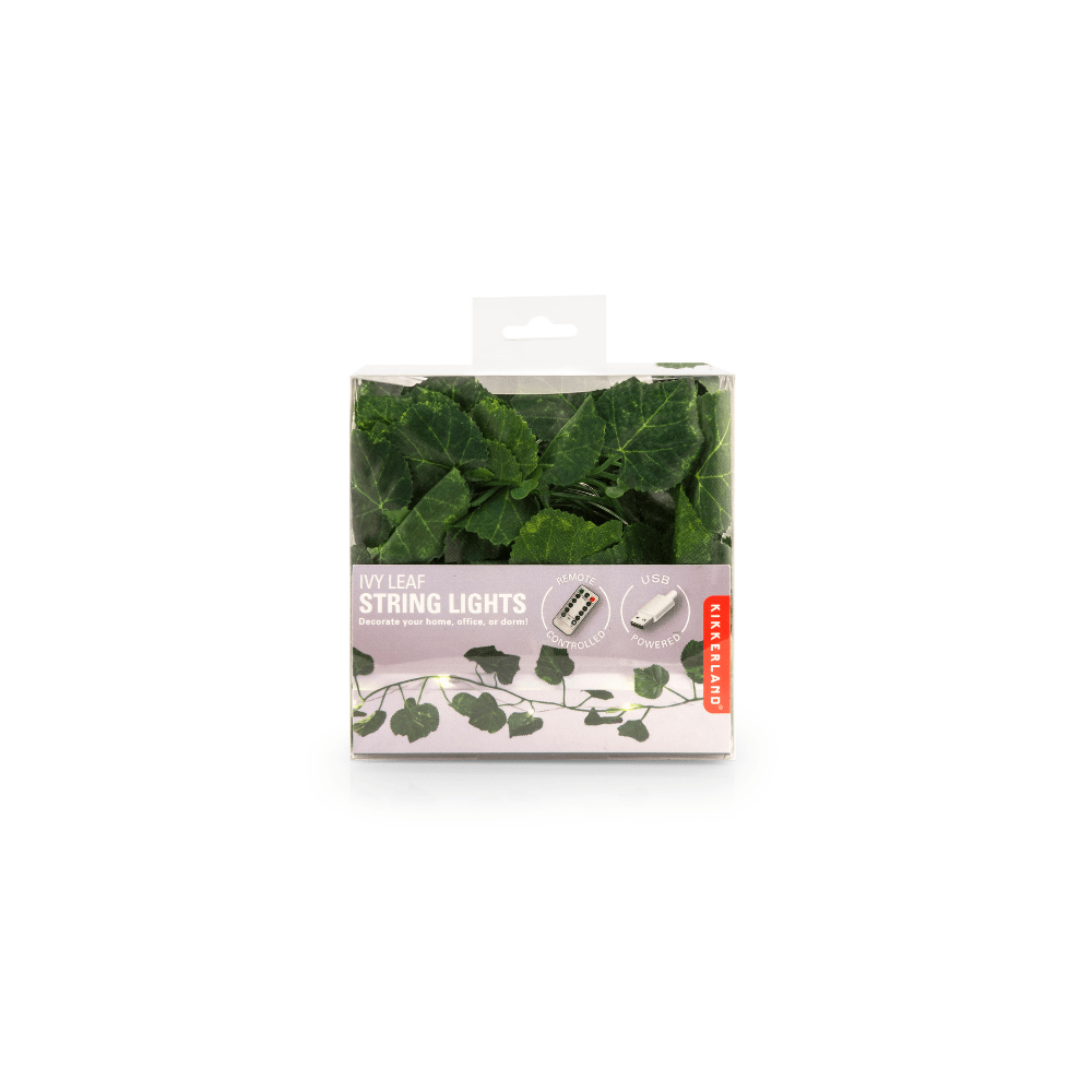 Kikkerland Novelty Ivy String Lights 10 Feet