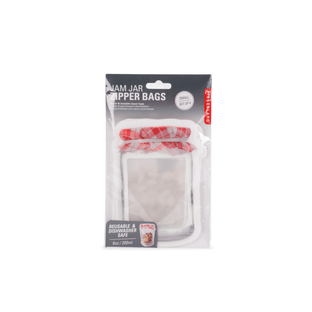 Jam Jar Zipper Bag Small (x3)