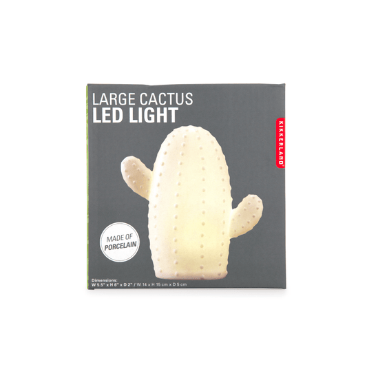 Kikkerland Novelty Large Cactus LED Light