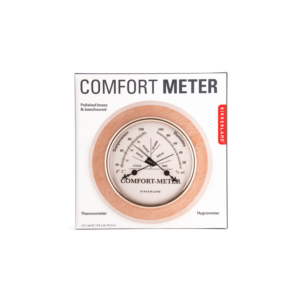 Kikkerland Novelty Large Comfort Meter