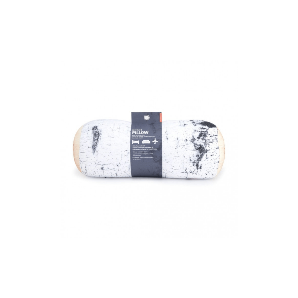 Kikkerland Novelty Log Head Rest + Birch