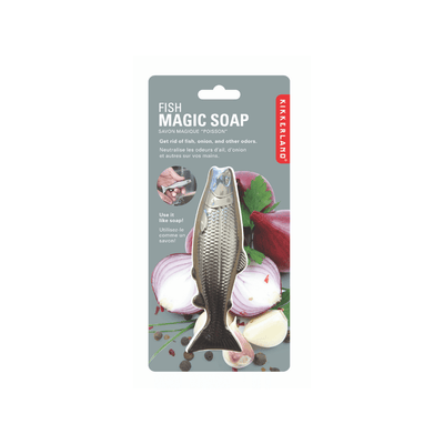 Kikkerland Novelty Magic Soap Fish