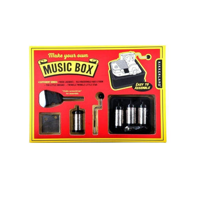 Kikkerland Music Make Your Own Music Box