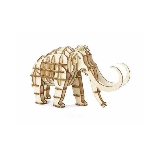 Kikkerland Puzzle Mammoth 3D Wooden Puzzle