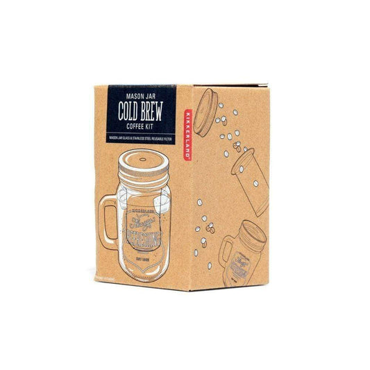 Kikkerland Kitchen & Bar Mason Jar Coffee Kit