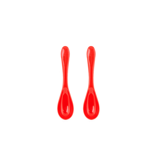 Kikkerland Novelty Red Spoon Clips