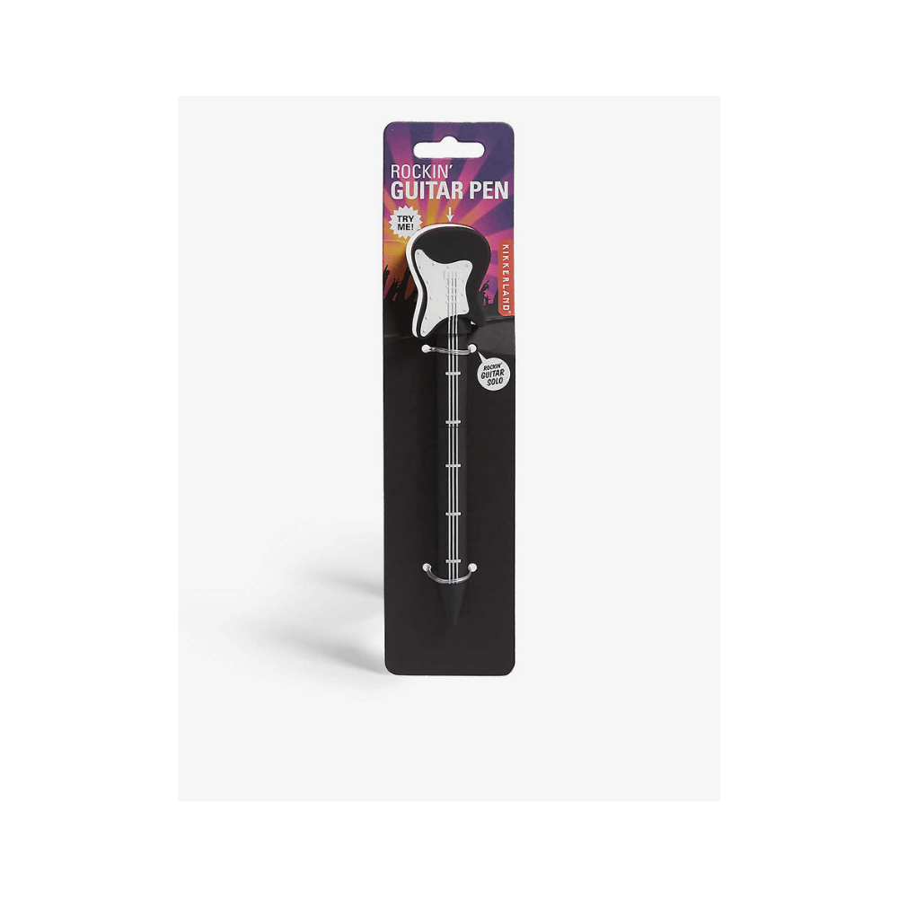 Kikkerland Novelty Rockin' Guitar Pen