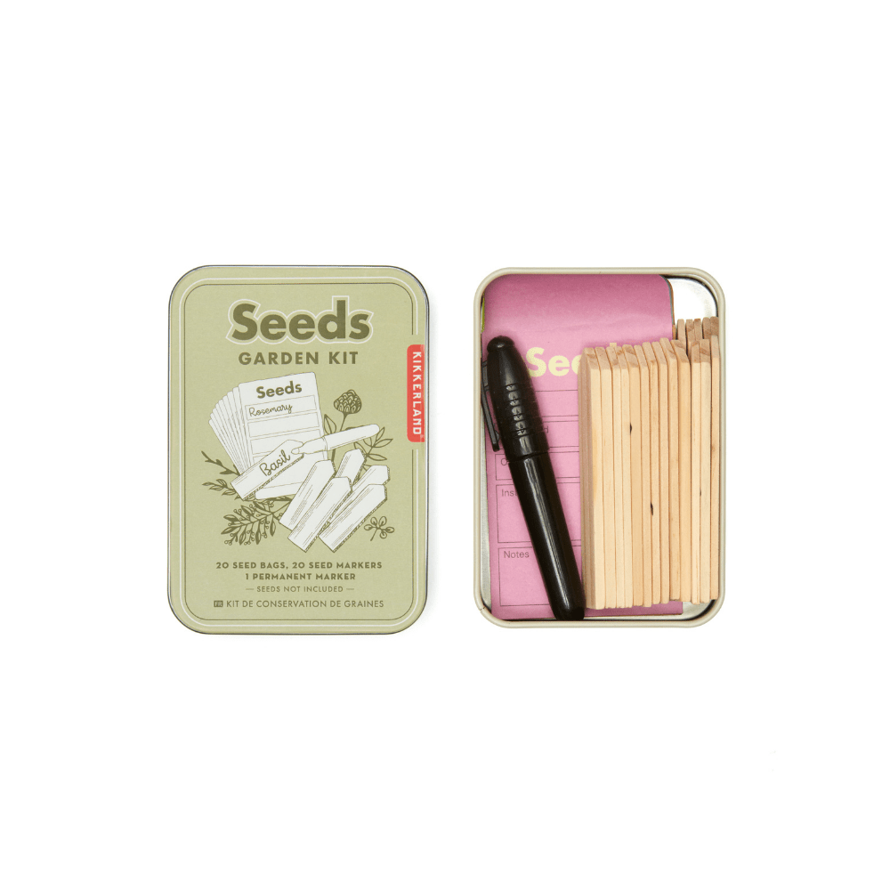 Kikkerland Novelty Seed Garden Kit