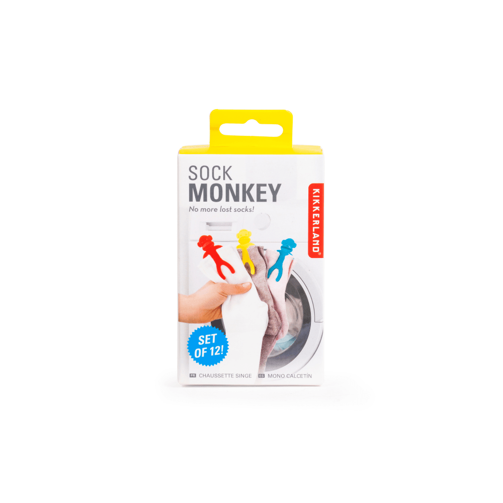 Kikkerland Novelty Sock Monkey