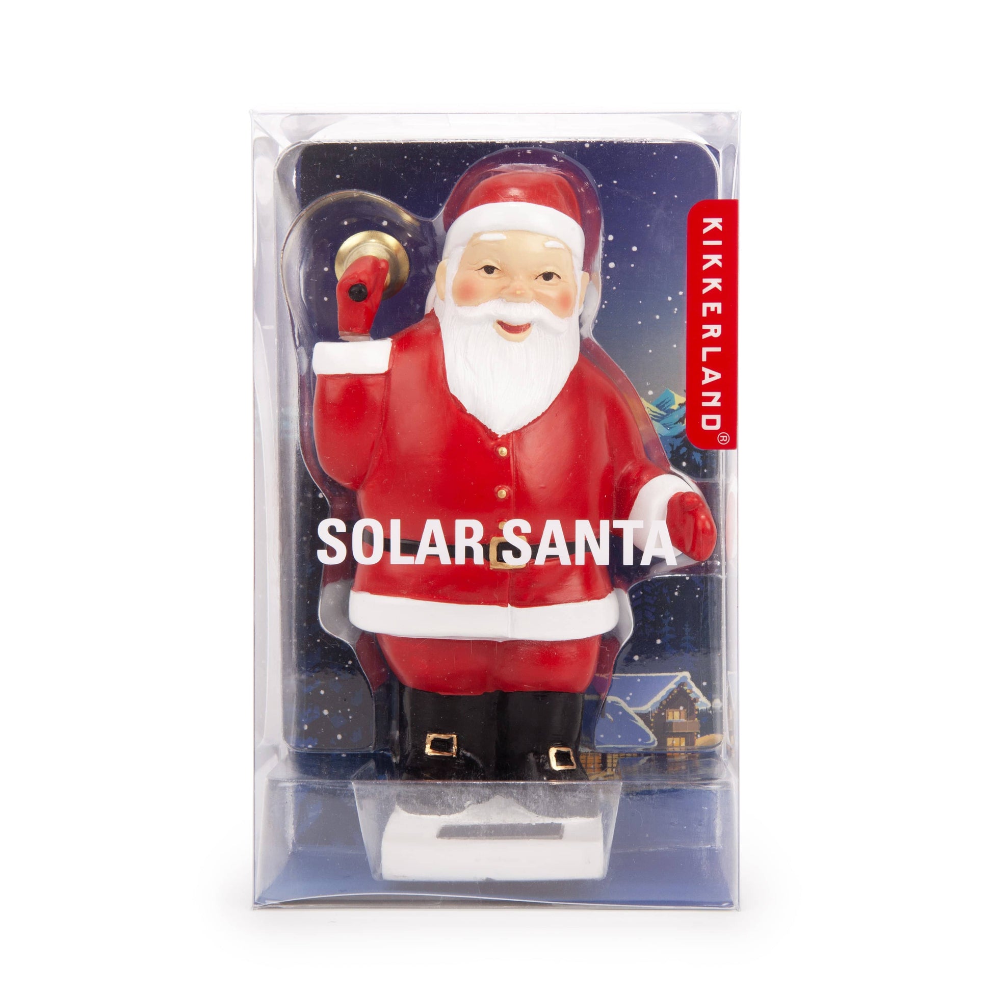 Kikkerland Novelty Solar Santa