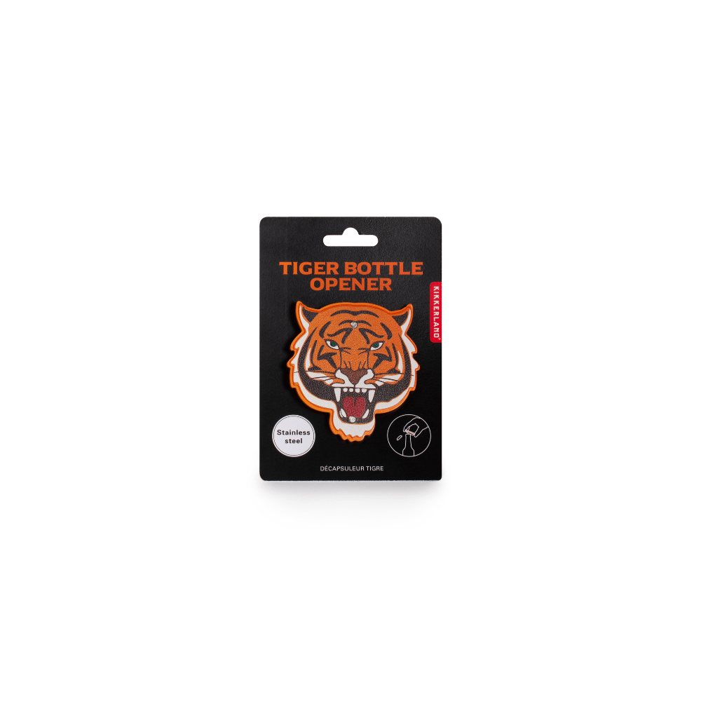 Kikkerland Novelty Tiger Bottle Opener