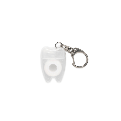 Kikkerland Novelty Tooth Floss Keychain
