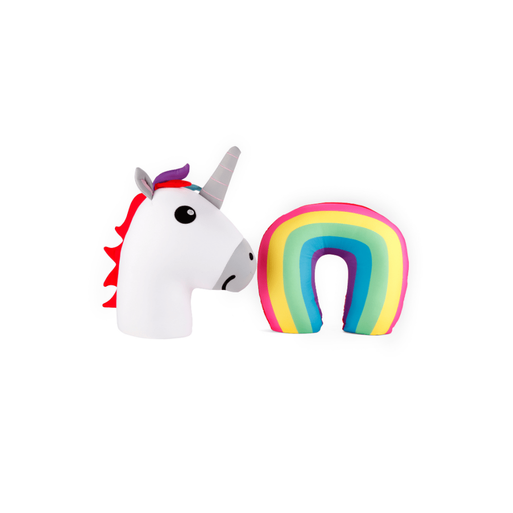 Kikkerland Novelty Unicorn Zip and Flip Pillow