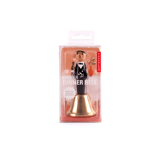 Kikkerland Novelty Waiter Dinner Bell