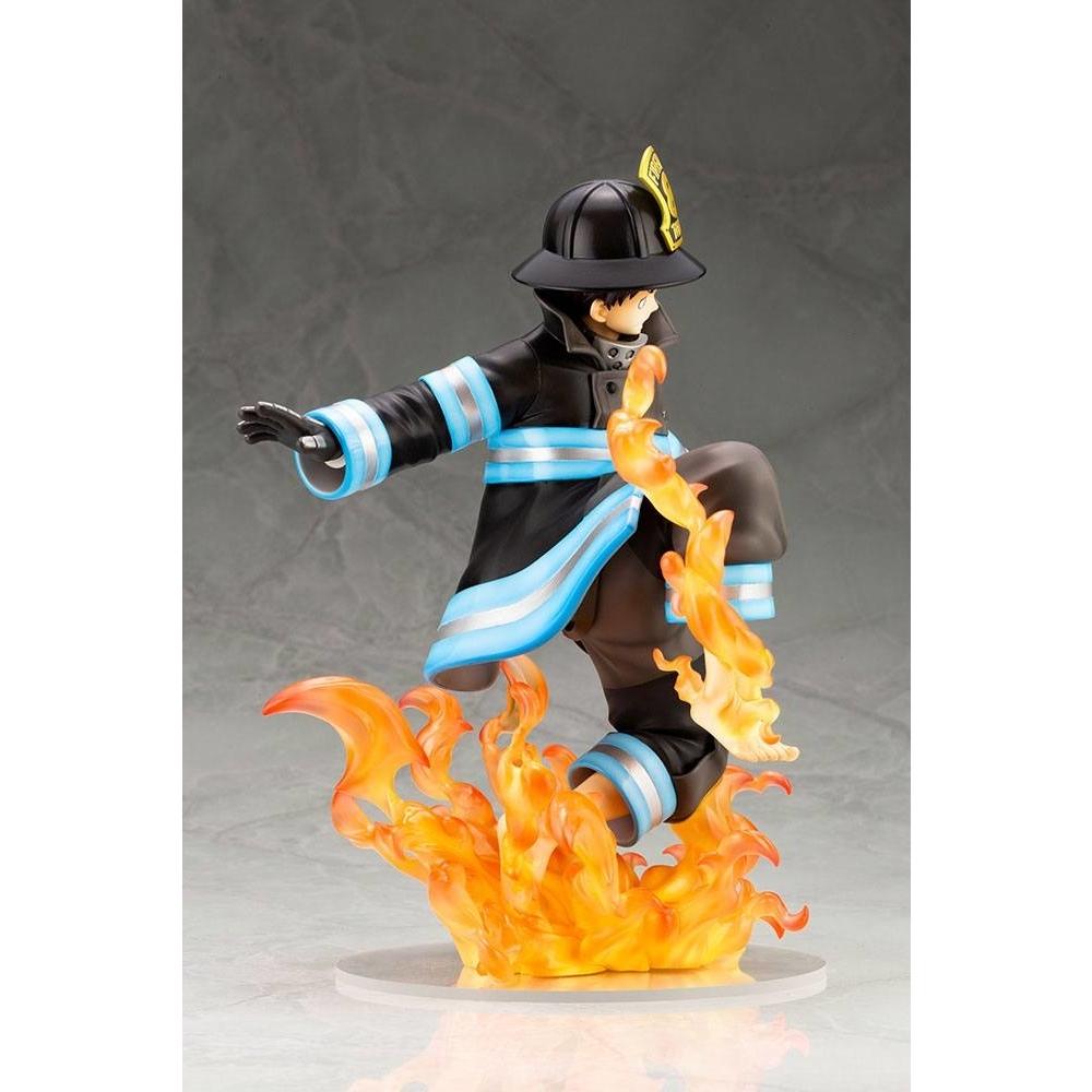 Kotobukiya PVC Figures Fire Force ARTFX J 1/8 PVC 21cm Statue-Shinra Kusakabe