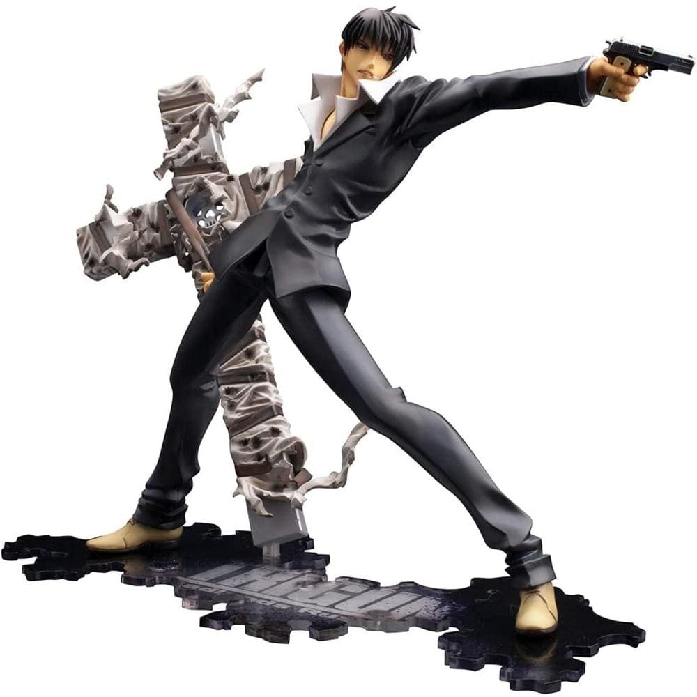 Kotobukiya PVC Figures TRIGUN BADLANDS RUMBLE NICHOLAS D. WOLFWOOD ARTFXJ STATUE