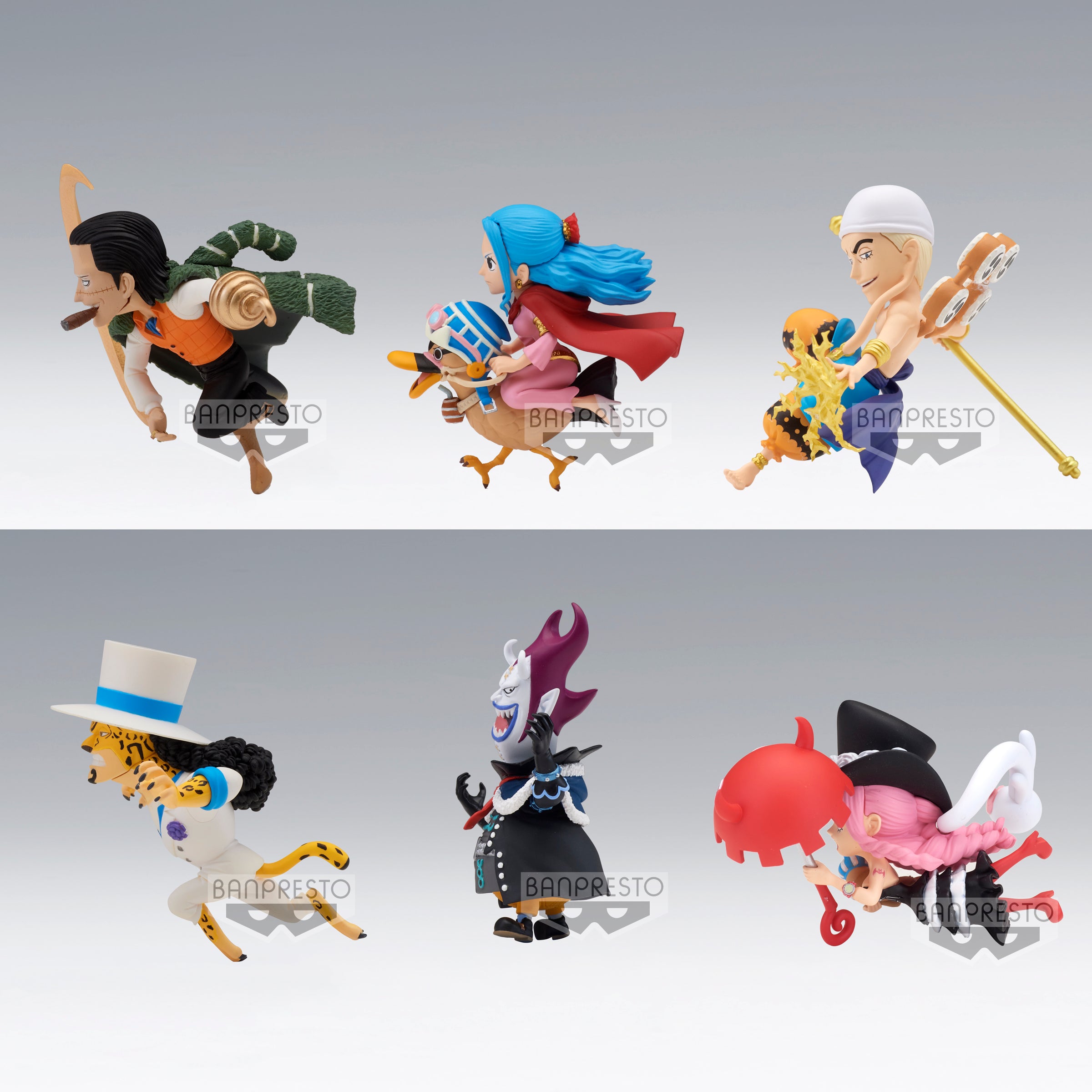 ONE PIECE WORLD COLLECTABLE FIGURE -THE GREAT PIRATES 100 LANDSCAPES- vol.6