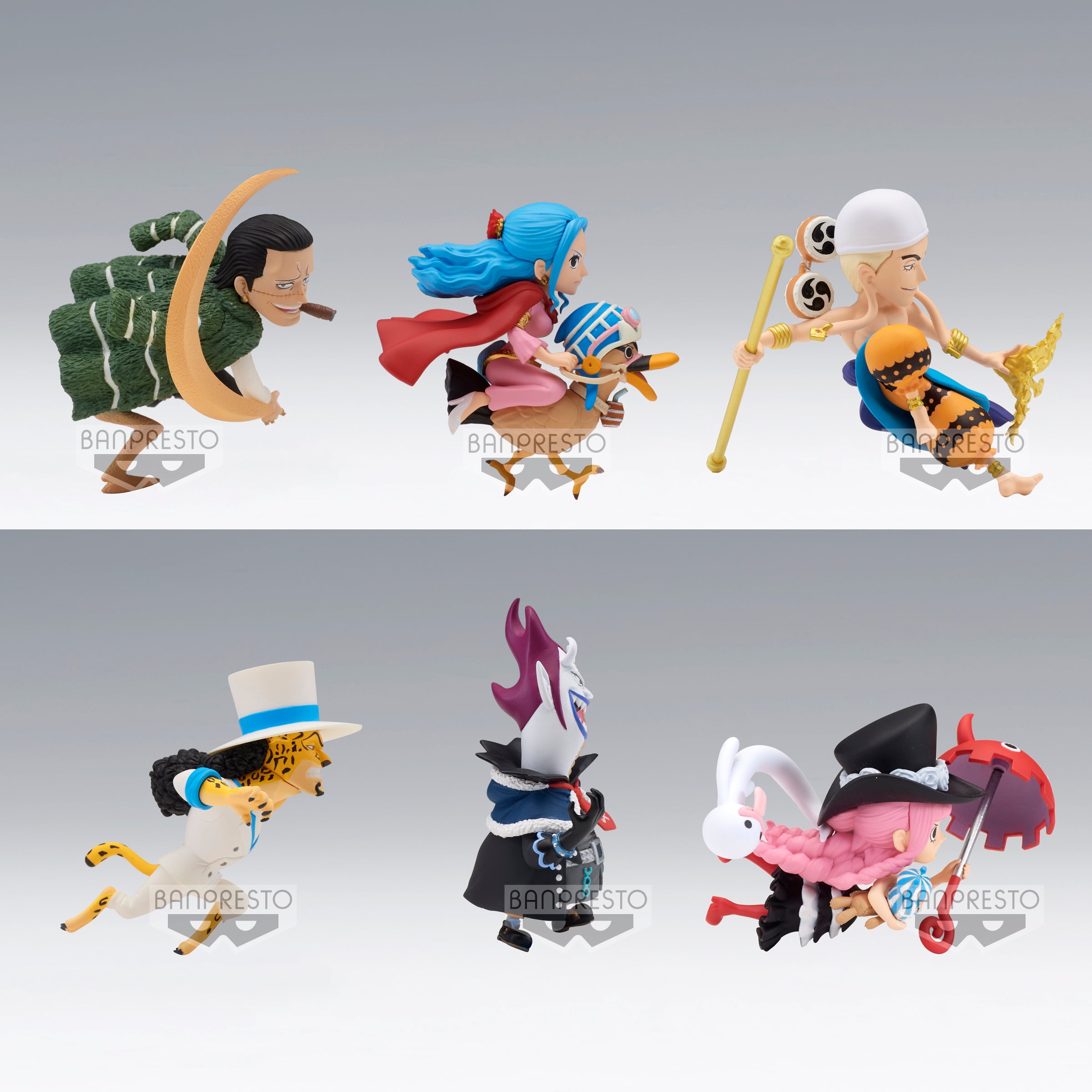 ONE PIECE WORLD COLLECTABLE FIGURE -THE GREAT PIRATES 100 LANDSCAPES- vol.6