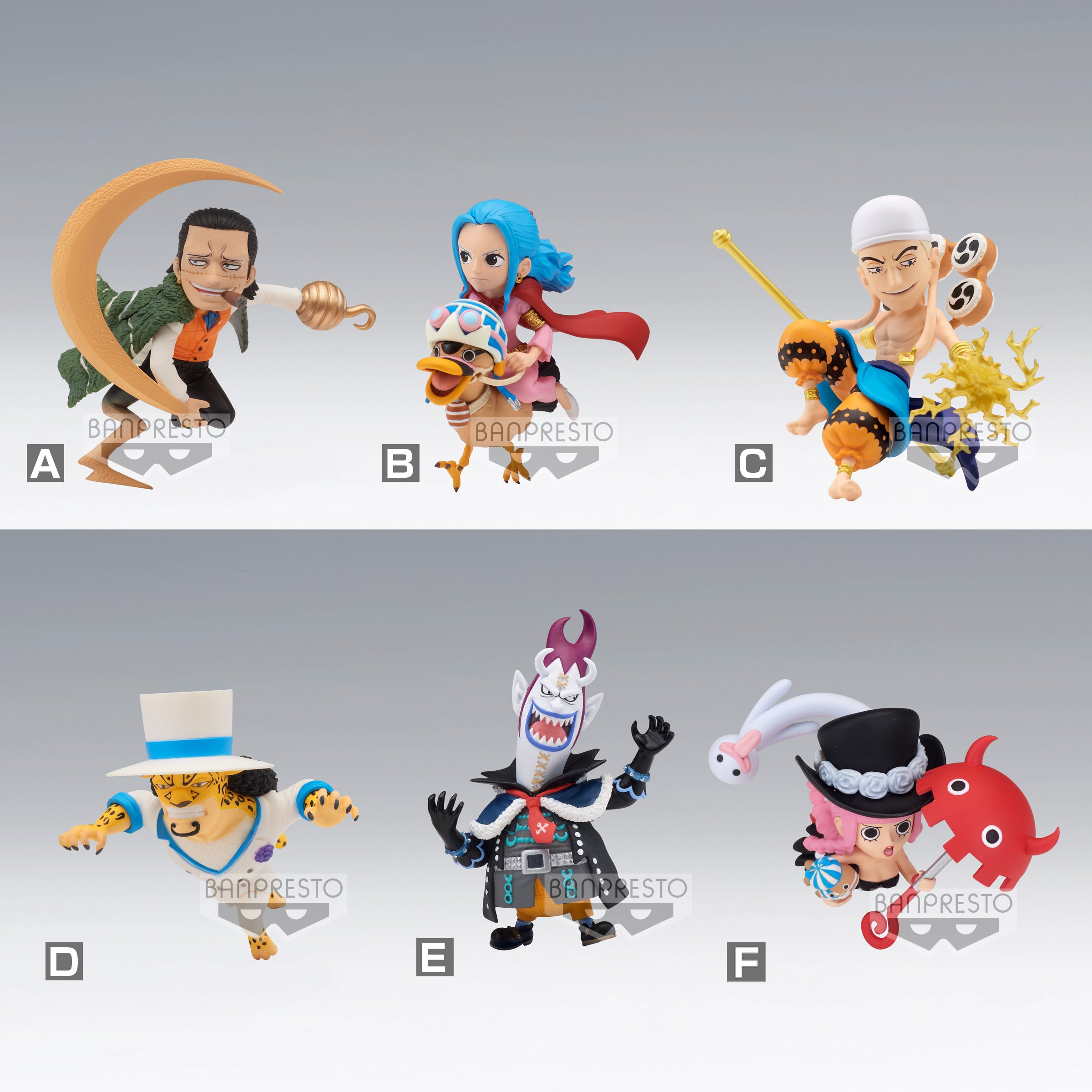 ONE PIECE WORLD COLLECTABLE FIGURE -THE GREAT PIRATES 100 LANDSCAPES- vol.6