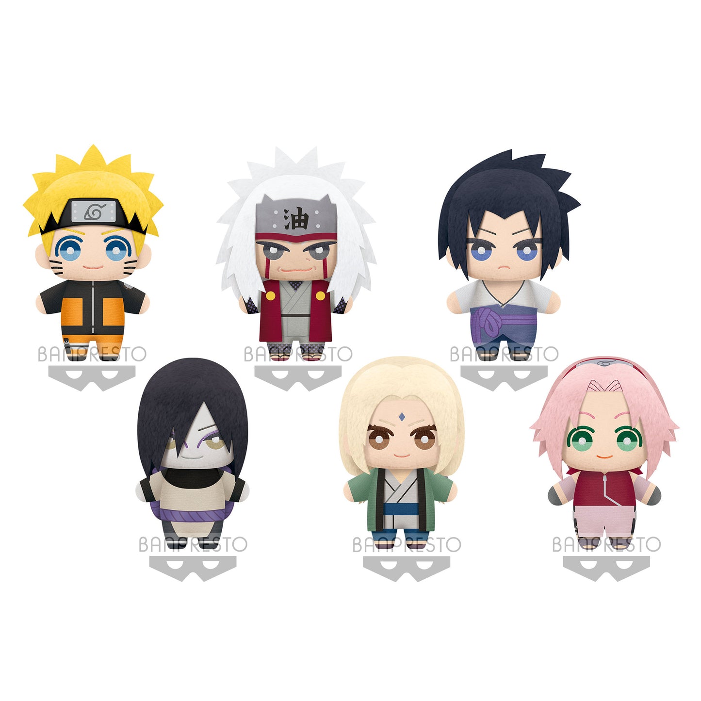 'NARUTO SHIPPUDEN Tomonui Plush Assort Series1