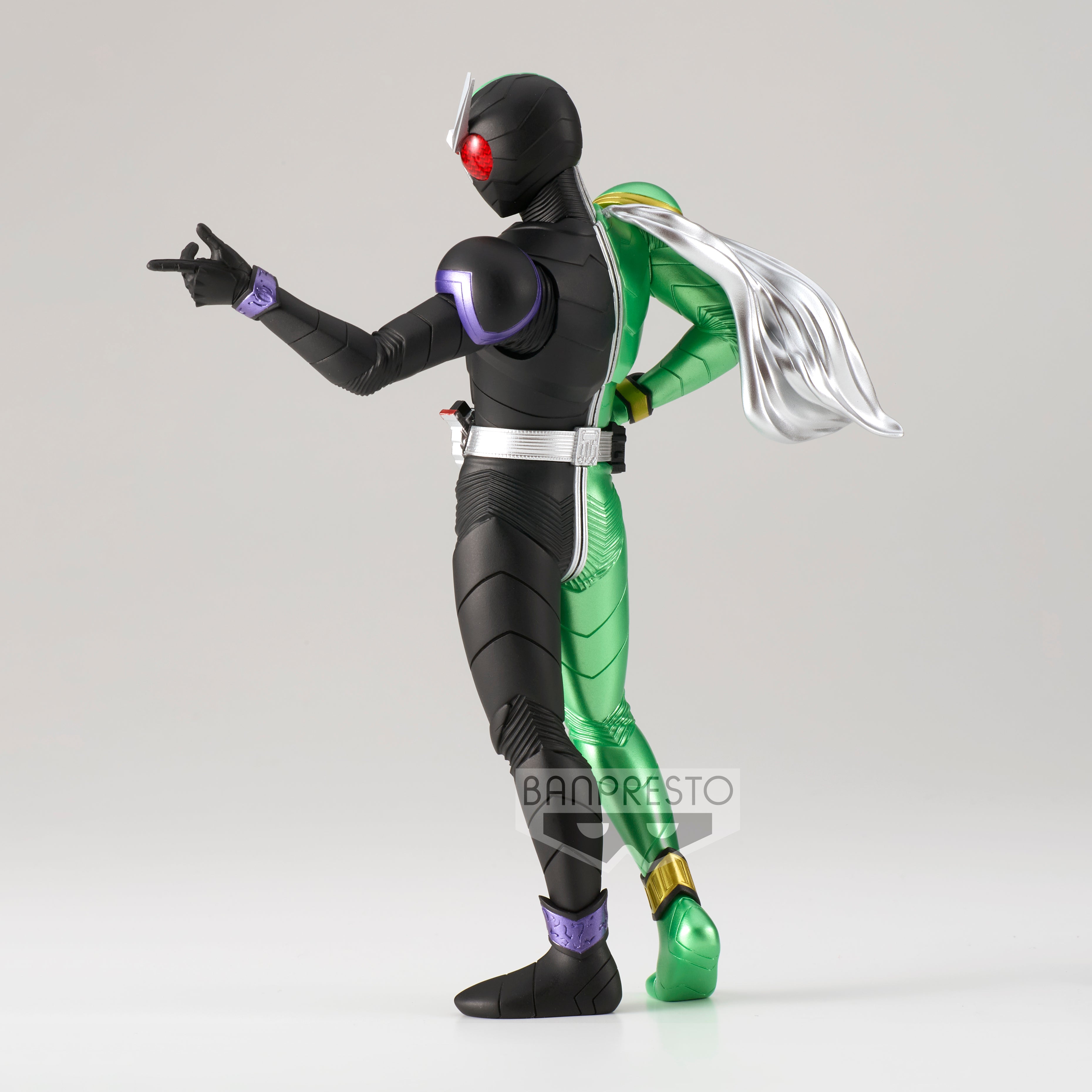 KAMEN RIDER W HERO'S BRAVE STATUE FIGURE KAMEN RIDER W CYCLONE JOKER(ver.A)