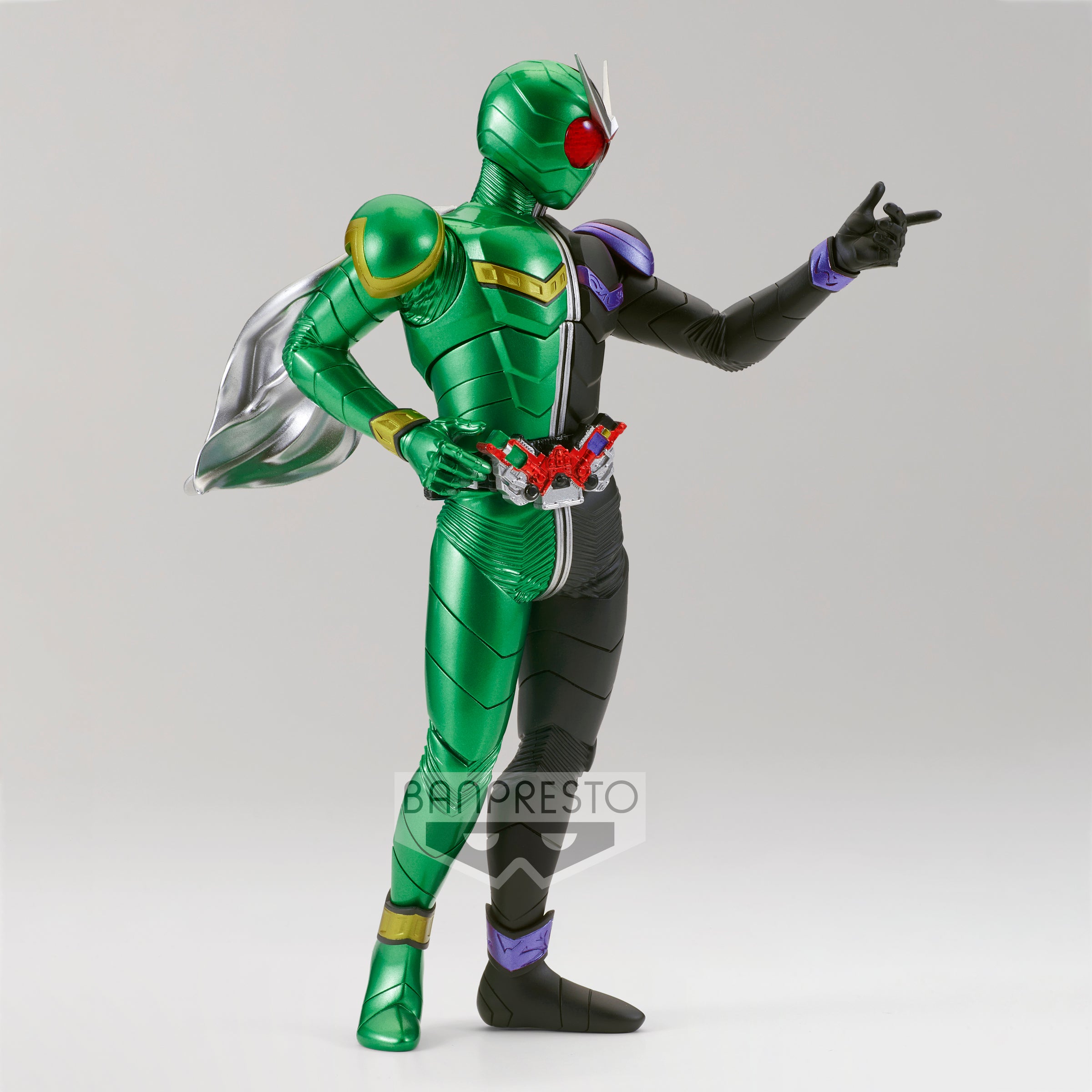 KAMEN RIDER W HERO'S BRAVE STATUE FIGURE KAMEN RIDER W CYCLONE JOKER(ver.B)