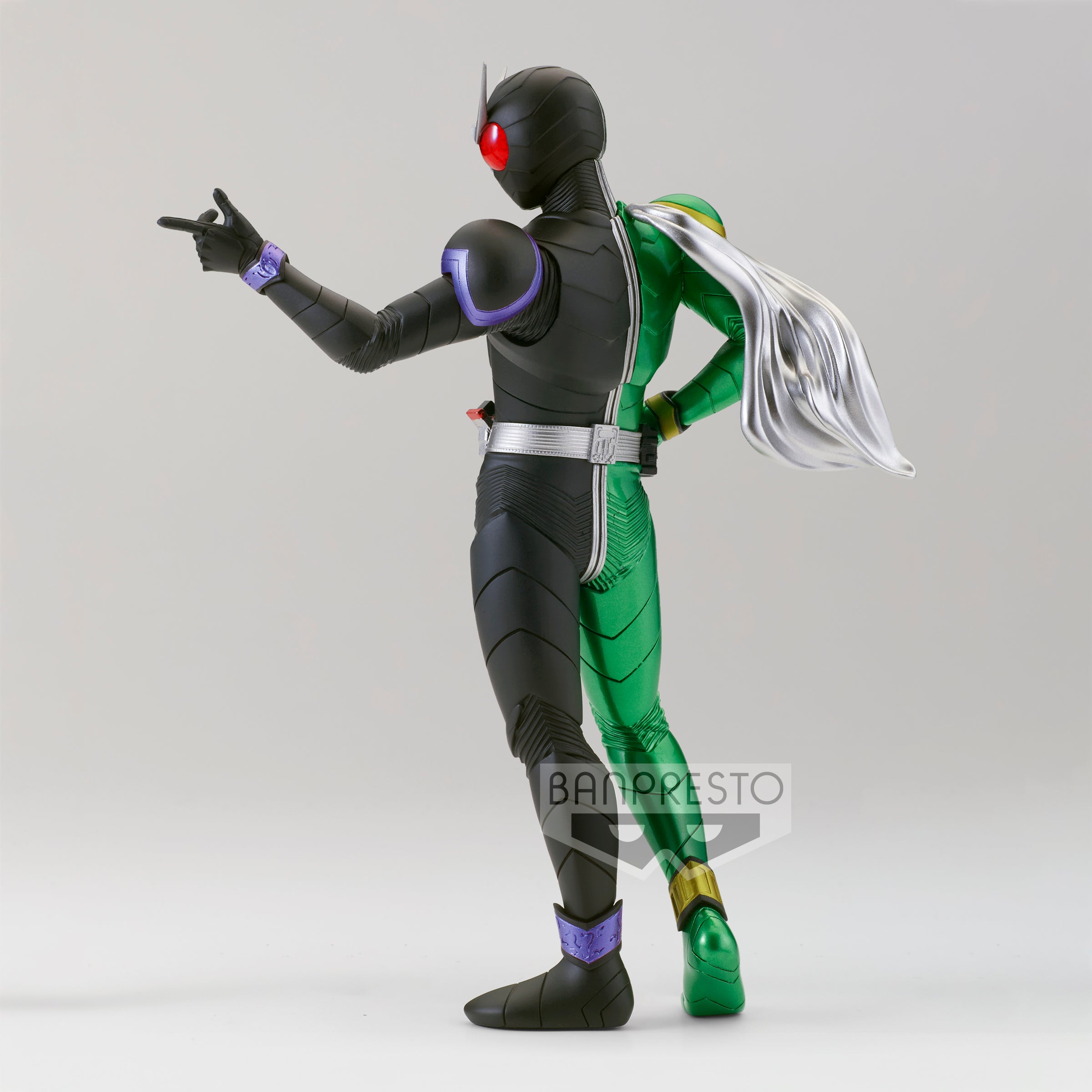 KAMEN RIDER W HERO'S BRAVE STATUE FIGURE KAMEN RIDER W CYCLONE JOKER(ver.B)
