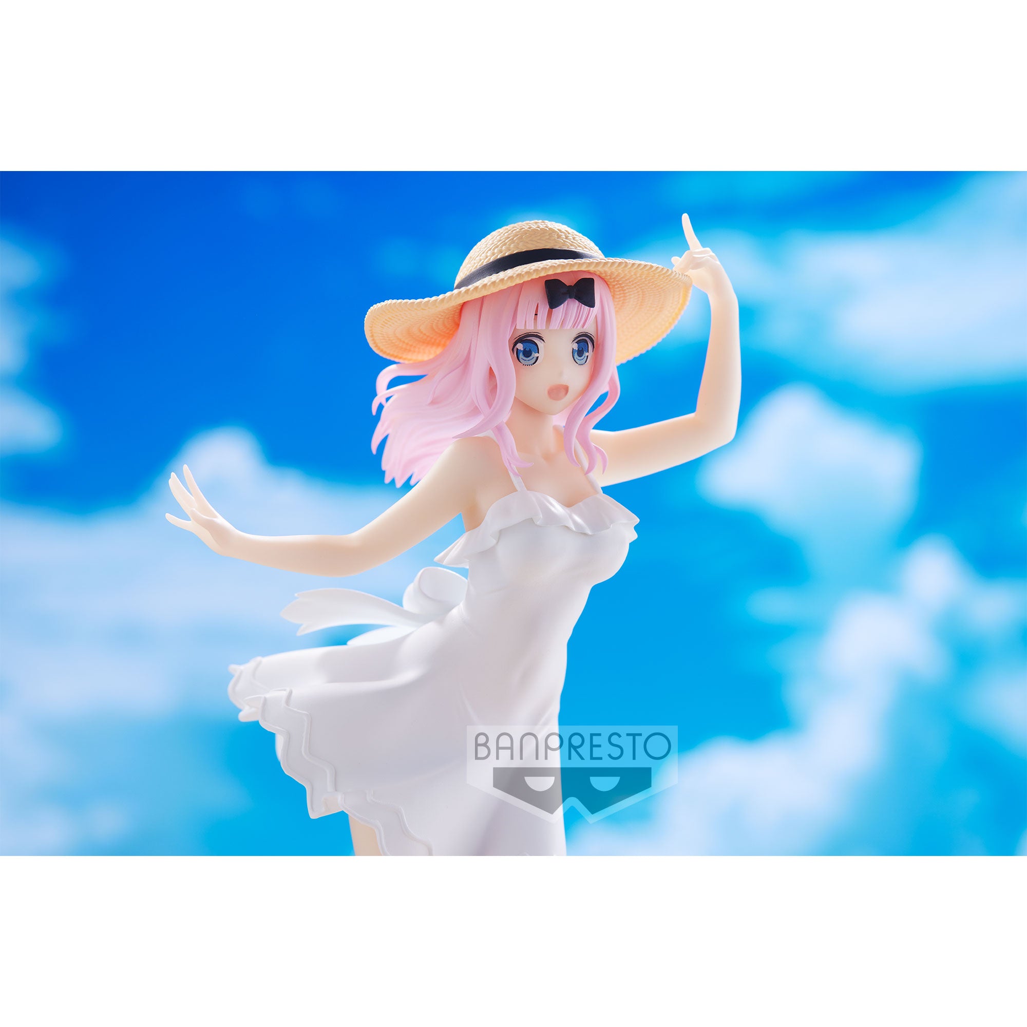 Kaguya-sama: Love Is War -Ultra Romantic- Kyunties CHIKA FUJIWARA FIGURE Seaside ver.