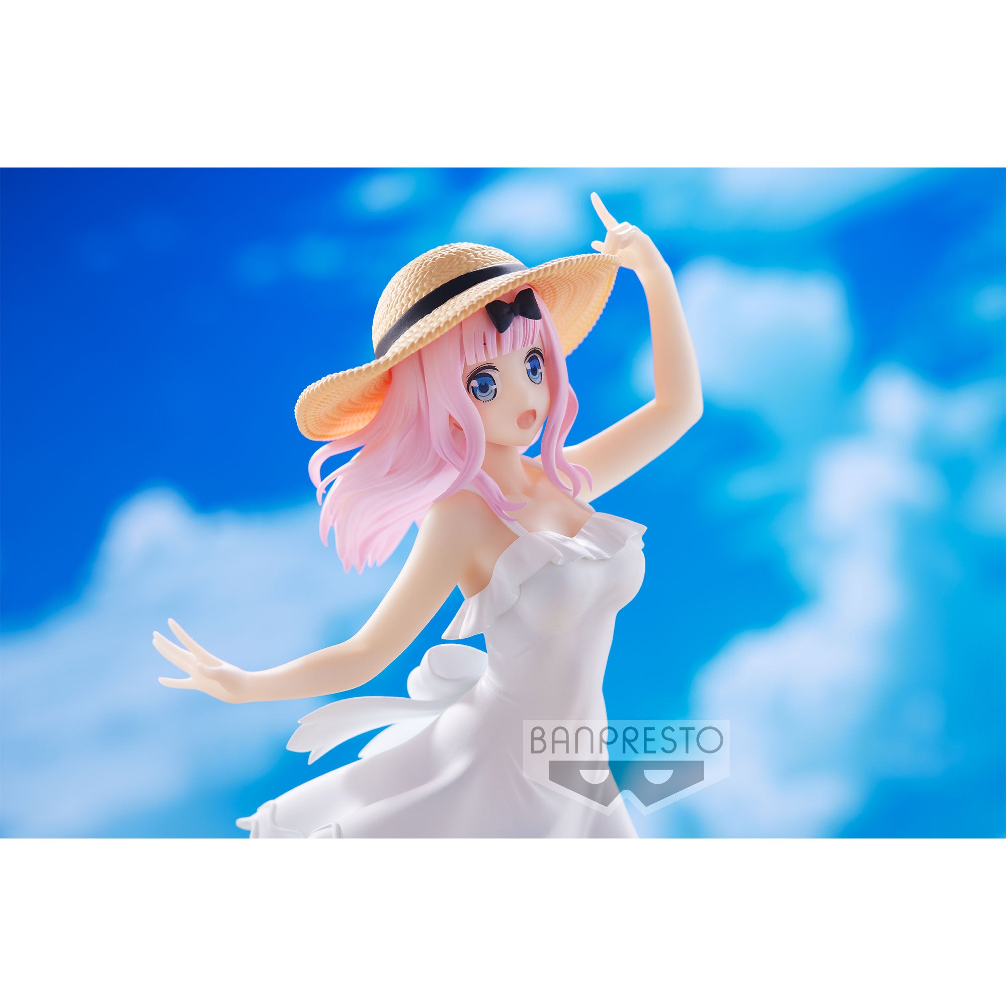 Kaguya-sama: Love Is War -Ultra Romantic- Kyunties CHIKA FUJIWARA FIGURE Seaside ver.