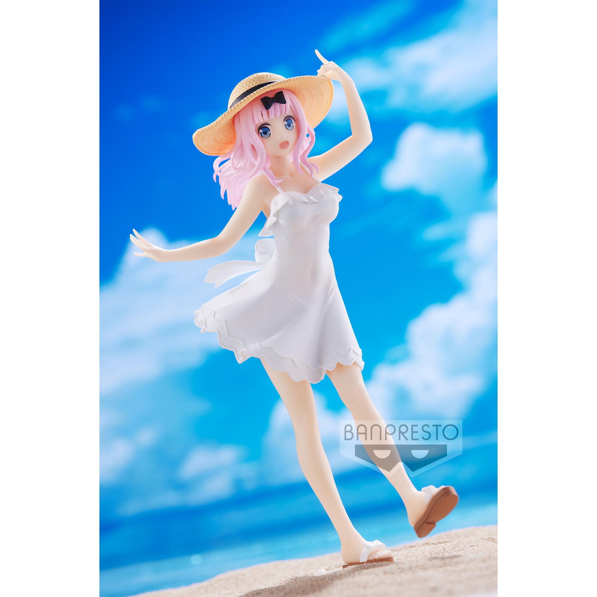 Kaguya-sama: Love Is War -Ultra Romantic- Kyunties CHIKA FUJIWARA FIGURE Seaside ver.