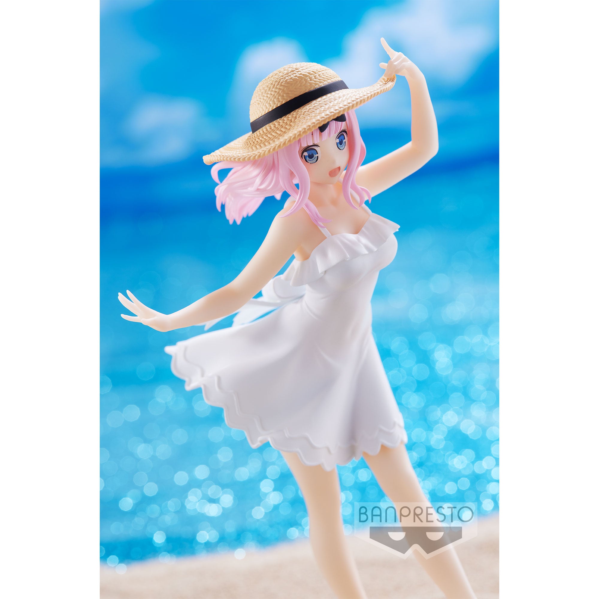Kaguya-sama: Love Is War -Ultra Romantic- Kyunties CHIKA FUJIWARA FIGURE Seaside ver.
