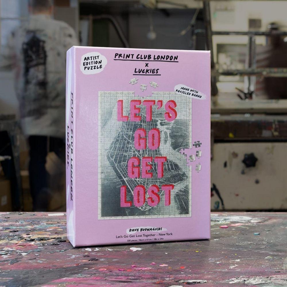 Let‰۪s Go Get Lost Together ‰ÛÒ NY Artist Edition Puzzle ‰ÛÒ 500 pieces