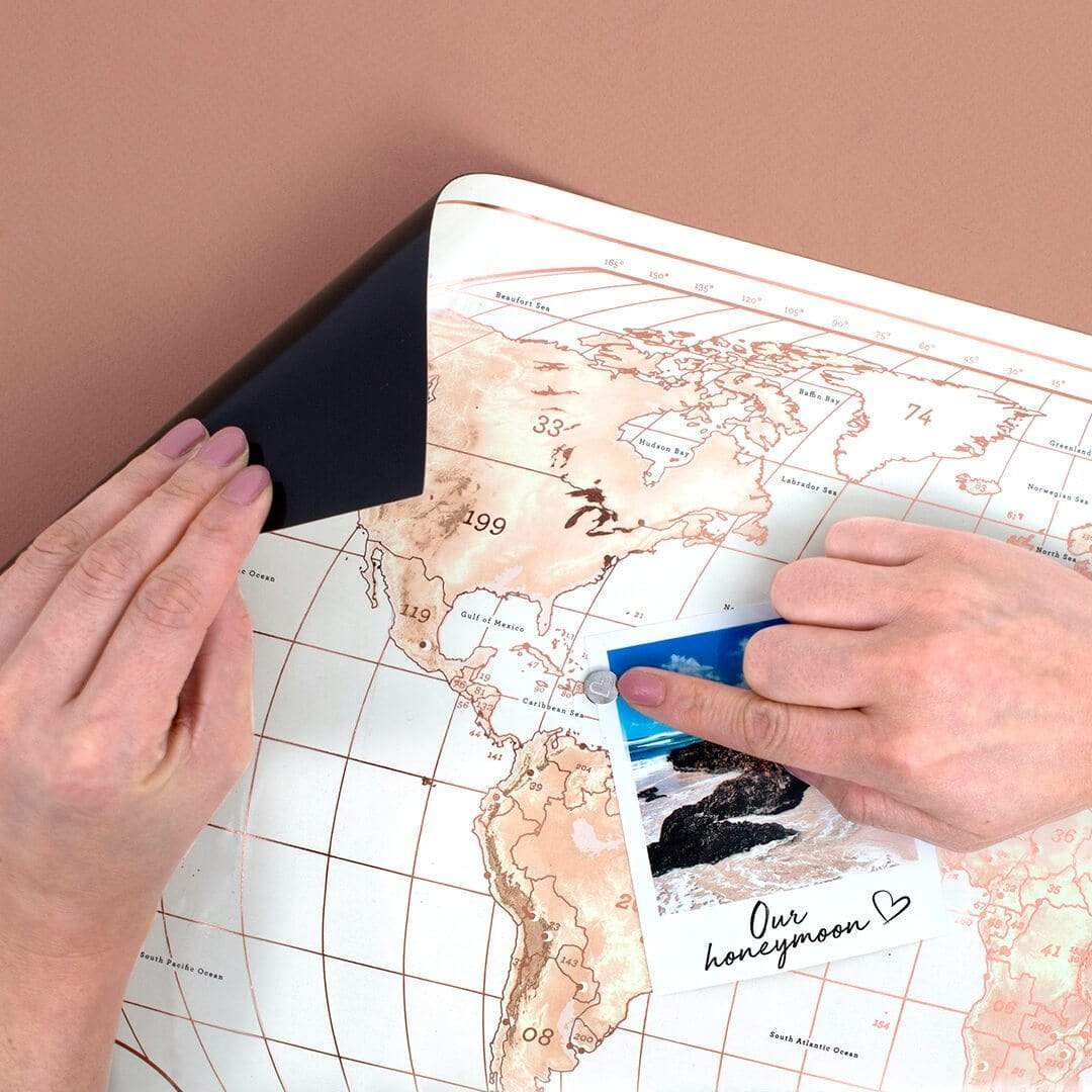 Magni-Map ( Magnetic Map Poster )