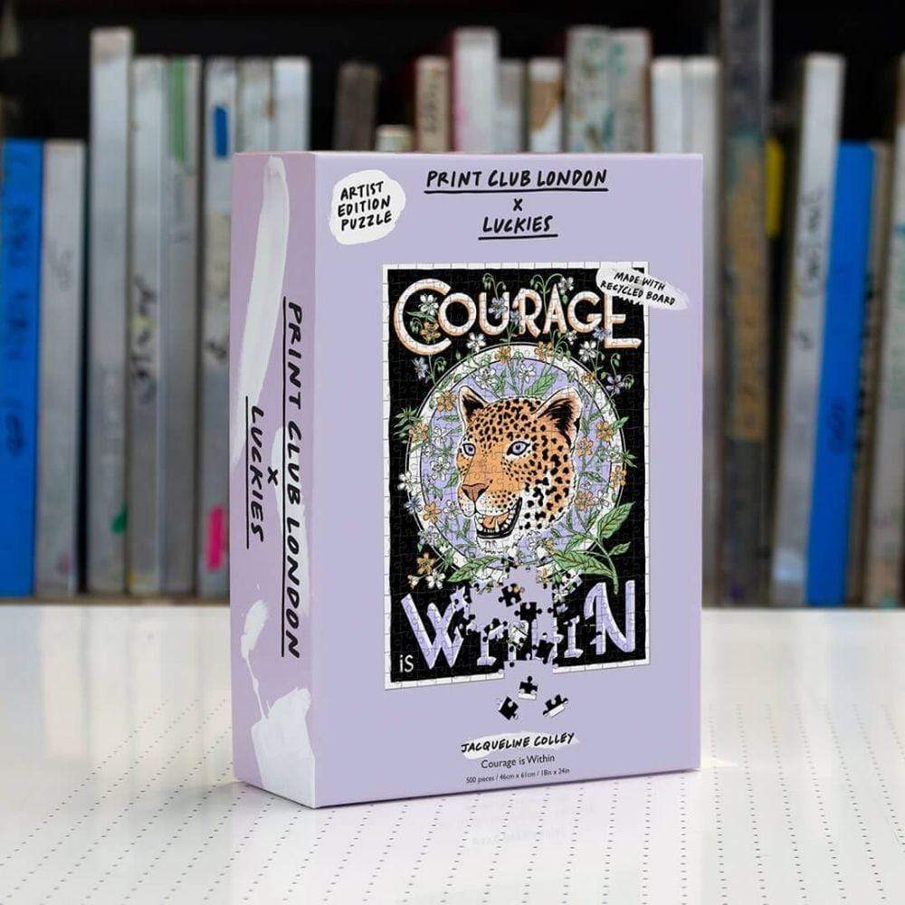 Luckies of London x Print Club Home Courage Is Within - Artist Edition Puzzle ‰ÛÒ 500 pieces