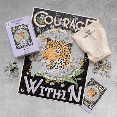 Luckies of London x Print Club Home Courage Is Within - Artist Edition Puzzle ‰ÛÒ 500 pieces