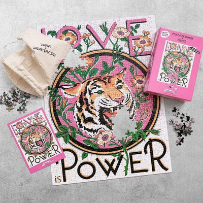 Luckies of London x Print Club Home Love Is Power - Artist Edition - 500 pieces puzzle