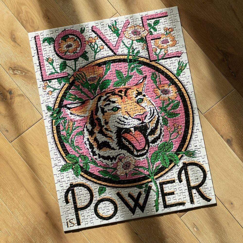 Luckies of London x Print Club Home Love Is Power - Artist Edition - 500 pieces puzzle