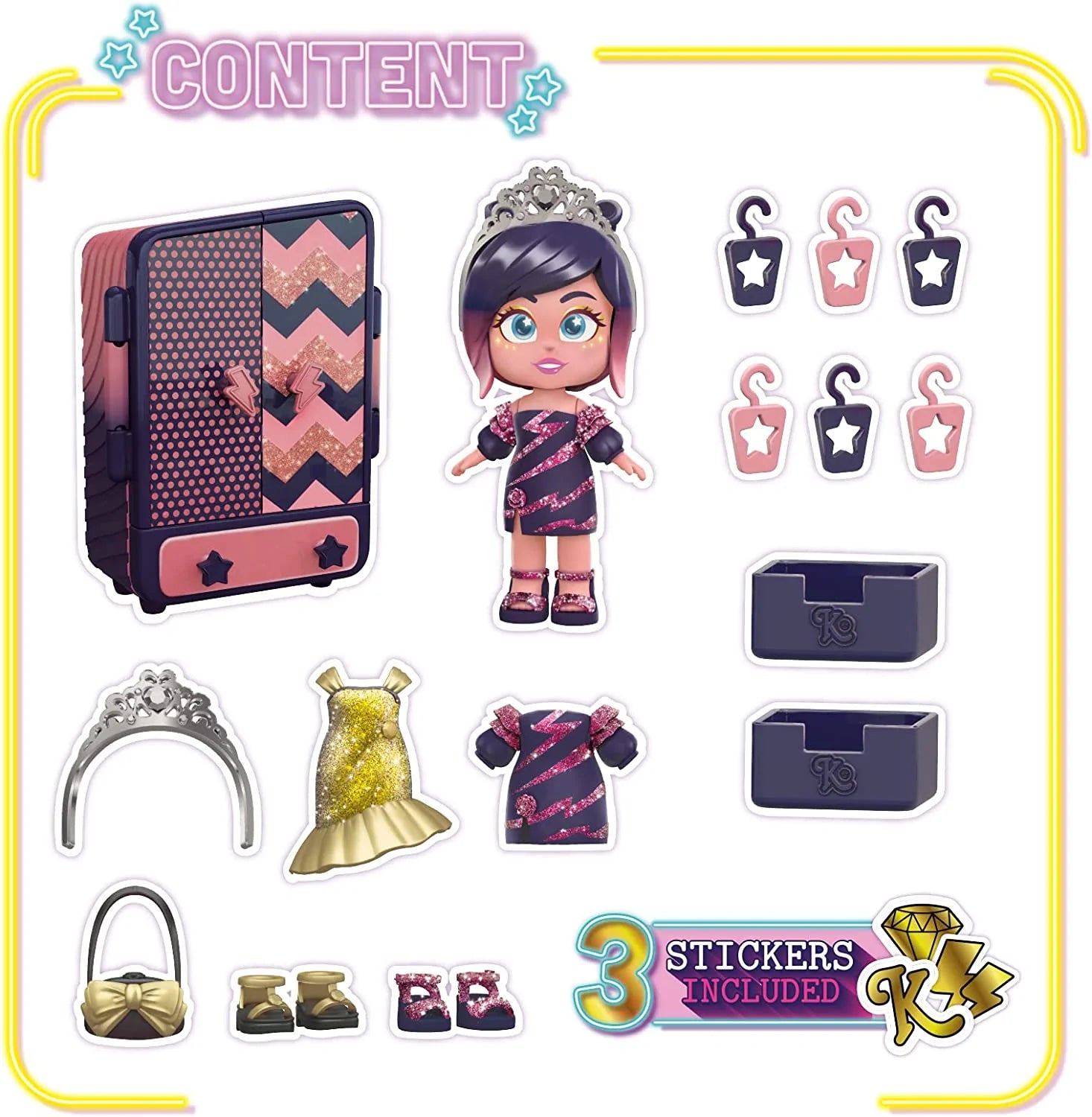 KOOKYLOOS - Play Set Ava's Wardrobe