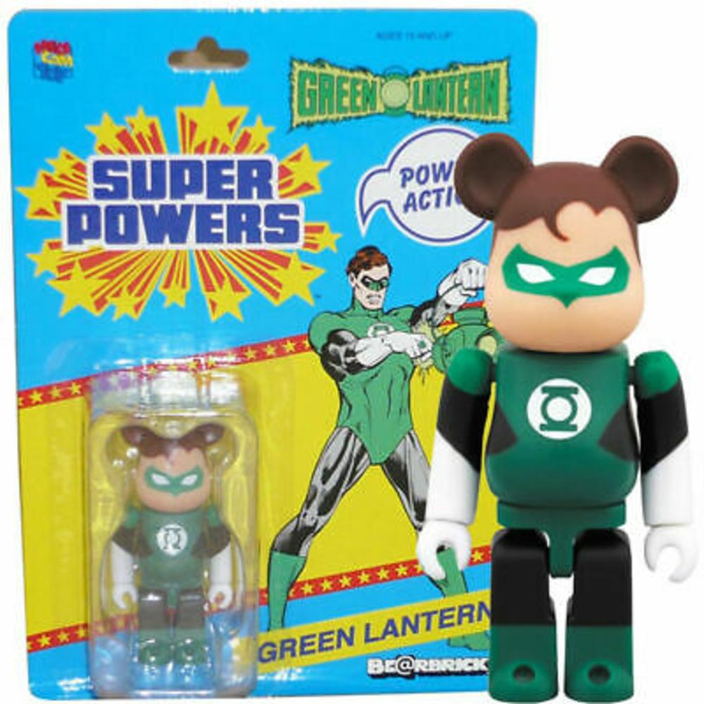 Medicom Toys PVC Figures SDCC 2014 DC SUPER POWERS GREEN LANTERN PX BEARBRICK