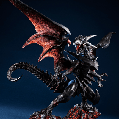Mega House Figure Art Works Master Yu-Gi-Oh! Duel Monster Red Eyes  Black Dragon