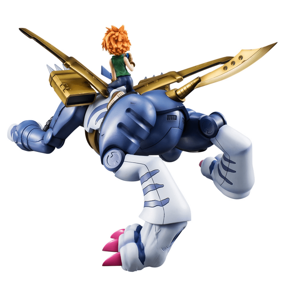 Mega House PVC Figures Digimon Adventure Precious G.E.M. Garurumon & Ishida Yamato (Reissue)