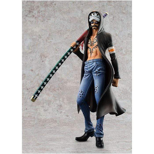 Mega House PVC Figures POP One Piece Sail Again Trafalgar Law Ver.2