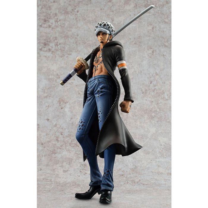 Mega House PVC Figures POP One Piece Sail Again Trafalgar Law Ver.2