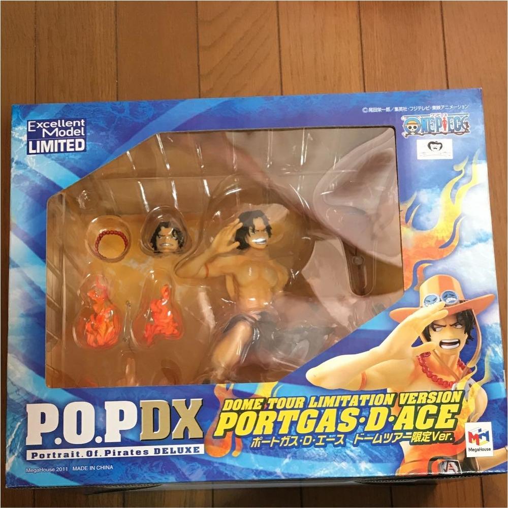 Mega House PVC Figures PORTRAIT OF PIRATES EXCELLENT MODEL LIMITED PORTGAS D. ACE D