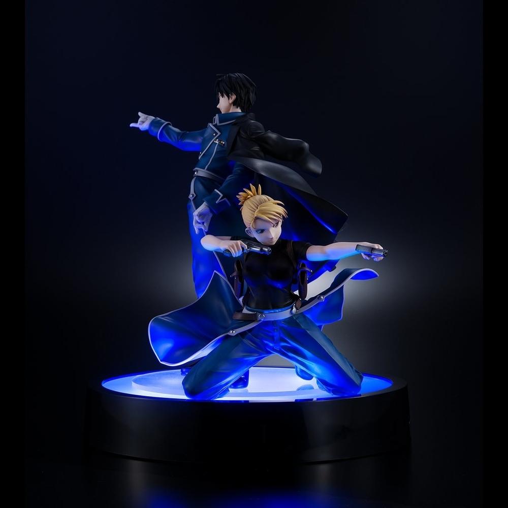 Mega House PVC Figures Precious G.E.M. FULLMETAL ALCHEMIST Roy Mustang & Liza Hawkeye