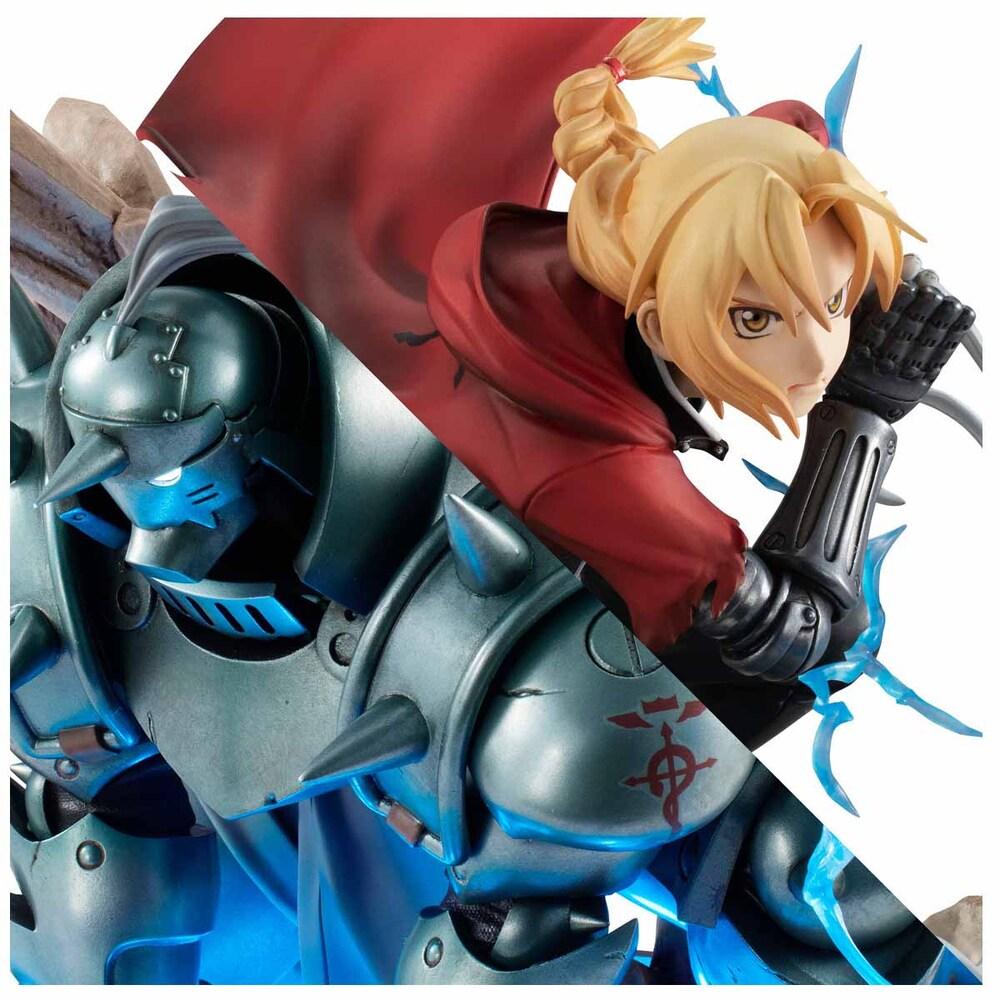 Mega House Resin Statues Precious G.E.M. Series: Fullmetal Alchemist Brotherhood - Edward & Alphonse Elric Brotherhood Set