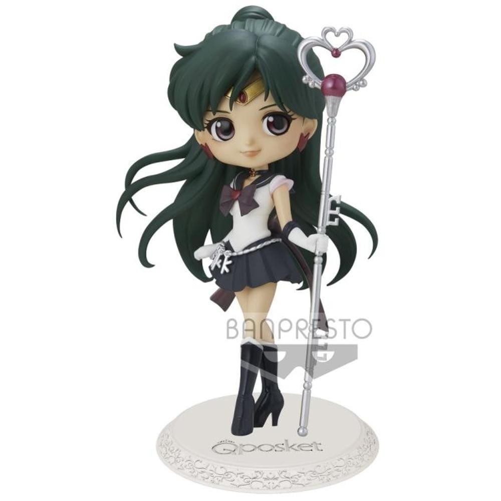 Mega House PVC Figures Sailor Moon Eternal Qposket-Sailor Pluto Ver.A-
